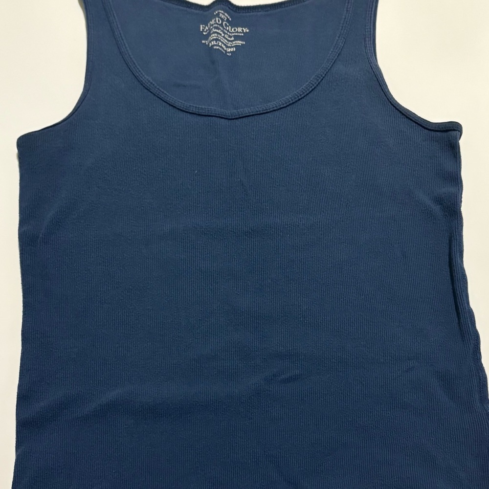 Blue Tank Top